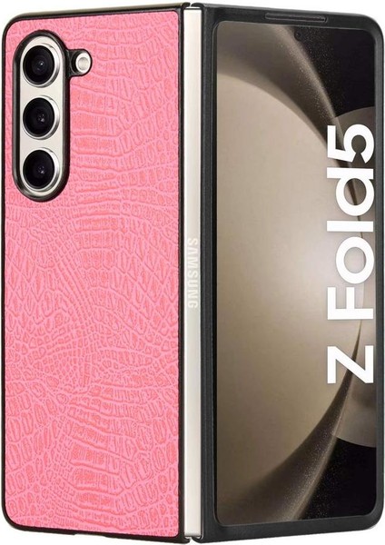 Samsung Galaxy Z Için Şık Klasik Durumda Kat 5 Klasik Timsah Moda (Yurt Dışından) modelleri