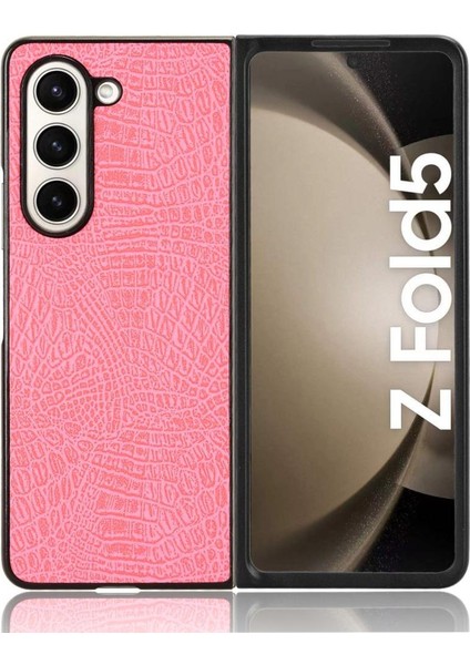 Samsung Galaxy Z Için Şık Klasik Durumda Kat 5 Klasik Timsah Moda (Yurt Dışından) fırsatları
