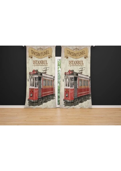 3D Baskılı Fon Perde 617