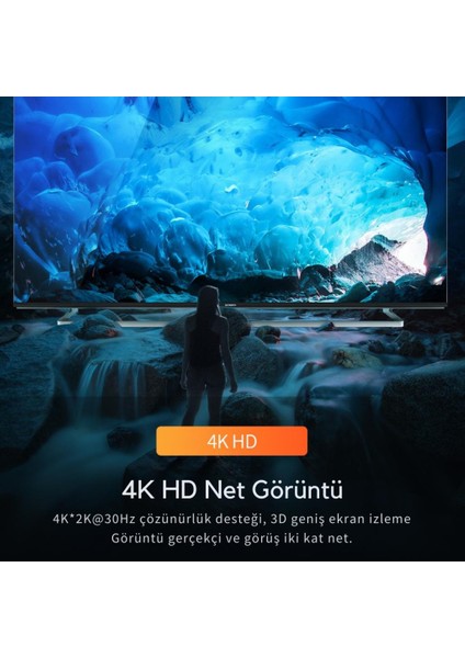 Essager 2 Port 4K*2K@30Hz Hdmi Çoklayıcı Adaptör 2 Modlu Hdmi Çoklayıcı 2 Port HDMI Çoklayıcı Switch Full Hd