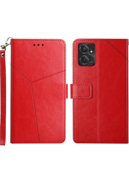 Motorola G Güç 2023 Telefon Kılıfı Deri Cüzdan Kickstand Dayanıklı (Yurt Dışından)