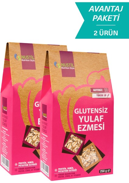 Glutensiz Yulaf Ezmesi 2 x 250 gr