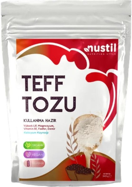 Glutensiz Teff Tozu 250gr