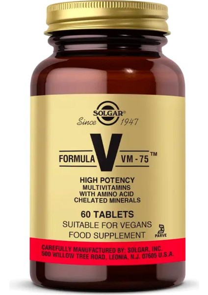 Formula Vm - 75 60 Tablet