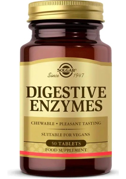Digestive Enzymes 50 Tablet