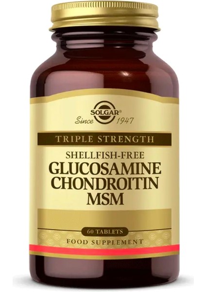 Glucosamine Chondroitin Msm 60 Tablet