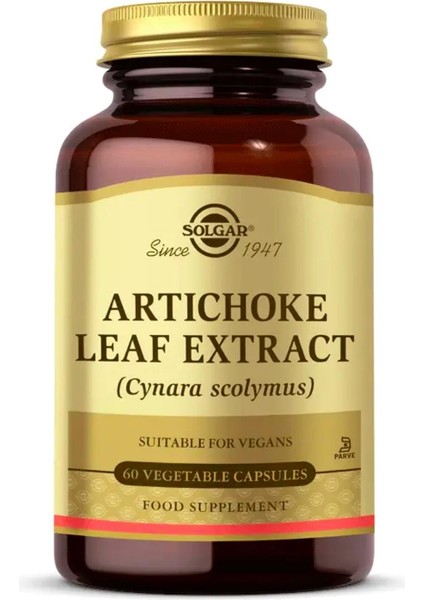 Artichoke Leaf Extract 60 Kapsül