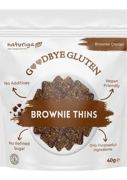 Goodbye Gluten Brownie Çıtırları 40 gr fiyatları