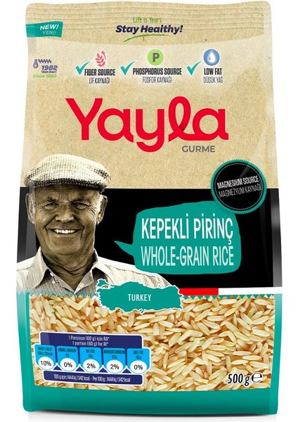 Gurme Kepekli Pirinç 500 gr fiyatları