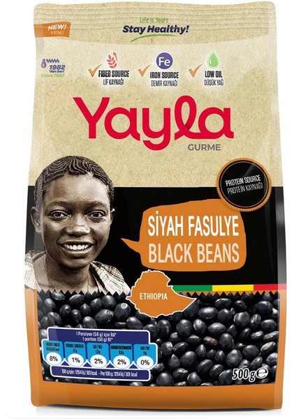 Gurme Siyah Fasulye 500 gr