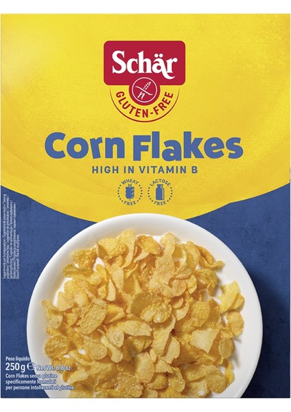 Glutensiz Corn Flakes Sade 250 Gr