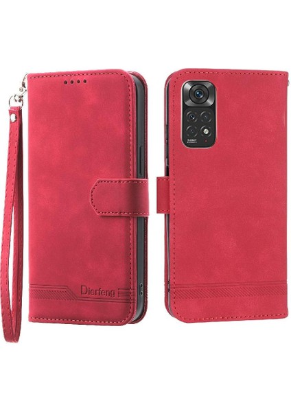 Xiaomi Redmi Not 11 Için Flip Case 4g Premium Manyetik Kapatma Bileklik (Yurt Dışından) modelleri
