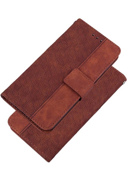 Infinix Not 40 Pro Plus Kickstand Özelliği Için Flip Case Geometrik Cüzdan (Yurt Dışından)
