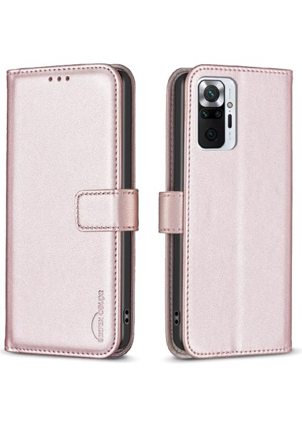 Xiaomi Redmi Not 10 Için Flip Case Pro Max Deri Kılıf Cüzdan Çoklu Kart (Yurt Dışından)