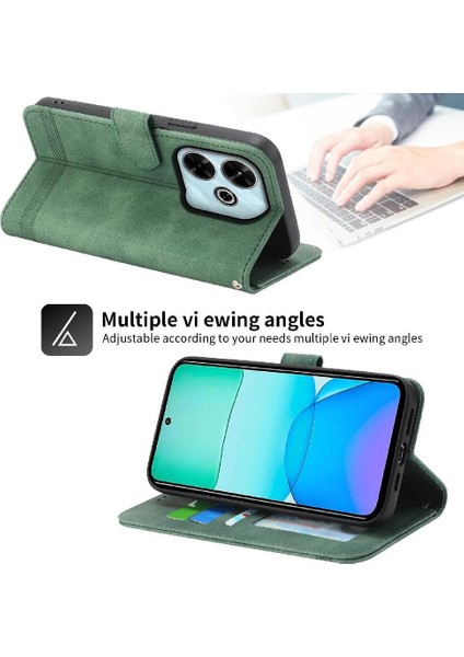 Xiaomi Poco M6 Pro 4g Manyetik Kapatma Için Flip Case Bileklik Nakit Kart (Yurt Dışından) fiyatları