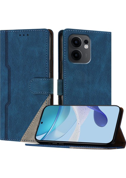 Oppo Reno 13F Cüzdan Kılıfı Pu Deri Kart Kılıfı ile Uyumludur El Standı Özelliği (Yurt Dışından)