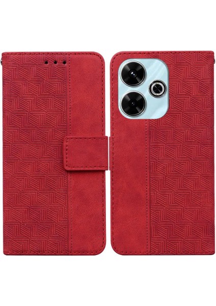 Xiaomi Poco M6 4g Için Flip Case Cüzdan Kapak Premium Pu Deri Flip Case Folio (Yurt Dışından)