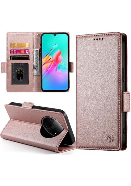 Xiaomi Redmi A3 Günlük Kullanım Için Flip Case Cüzdan Iş Çevir Kart Yuvaları (Yurt Dışından)
