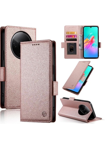 Xiaomi Redmi A3 Günlük Kullanım Için Flip Case Cüzdan Iş Çevir Kart Yuvaları (Yurt Dışından) modelleri