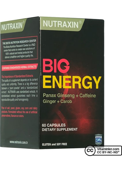 Big Energy 60 Kapsül