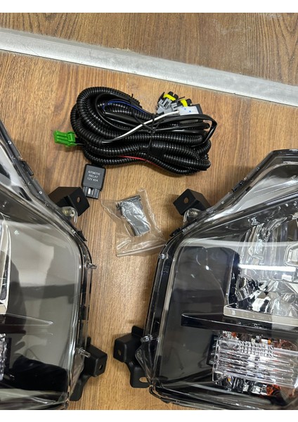 Mitsubishi L200 Sis Lambası Tesisatlı Set 2019-2021 Çift Ampül modelleri