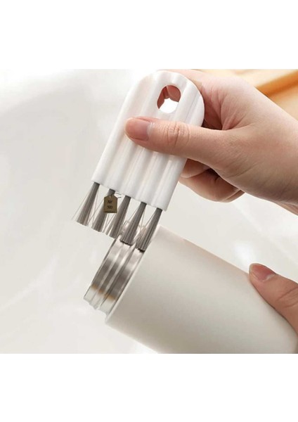 Enefendi Detay Ve Boşluk Temizleme Fırçası Klavye Banyo Mutfak Araba Pencere Temizleme Köşe Temizleme