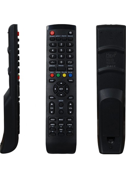 Küçük Kalıp Nordmende-Sanyo LCD LED Tv Kumanda (70113=40039=33185)