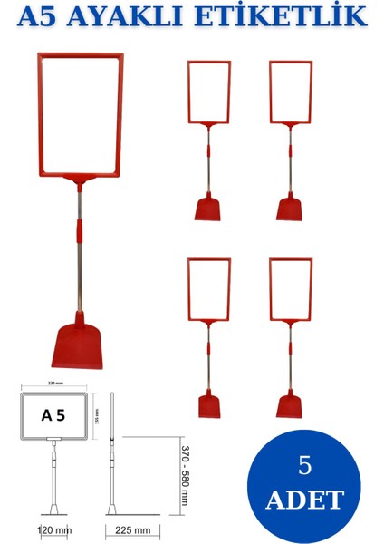 5 Adet Sarı A5 Ayaklı Fiyat Etiketi Sepet Etiketi Çerçeveli Fiyat Etiketi Eşek Askılık Etiketi fiyatları