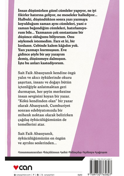 Havada Bulut - Sait Faik Abasıyanık