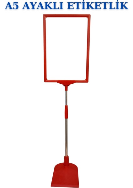 5 Adet Mavi A5 Ayaklı Fiyat Etiketi Sepet Etiketi Çerçeveli Fiyat Etiketi Eşek Askılık Etiketi modelleri