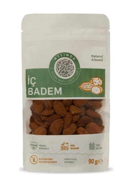 Çiğ Badem 90 gr