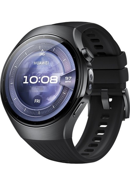 Huawei Watch 5 46MM Uyumlu 3 Adet Şeffaf Ultra Koruyucu Nano Jelatin