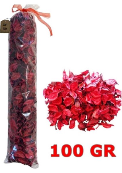 Kuru Gülkurusu Kurutulmuş Gül Yaprağı Kırmızı Dökme 100 gr