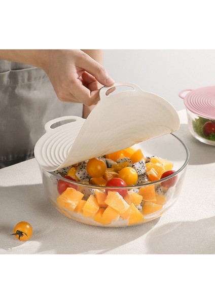 3'lü Vakumlu Silikon Kapak Seti