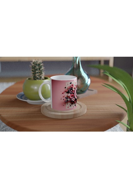 C Harfi Sevimli Alfabe Kupa Bardak fırsatları