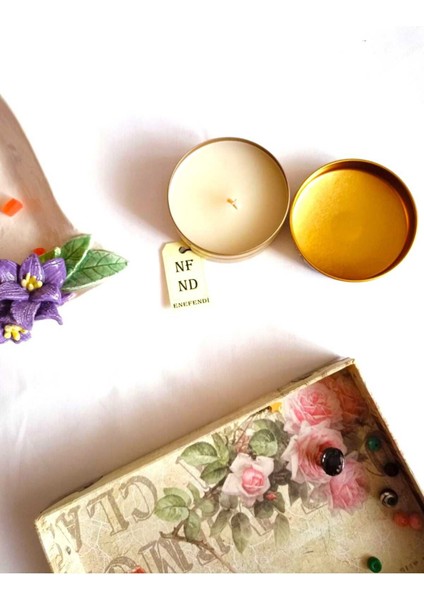 Mum Kokulu Teneke Kutulu Hediye Dekoratif Meyve Aromalı 100 gr fiyatları