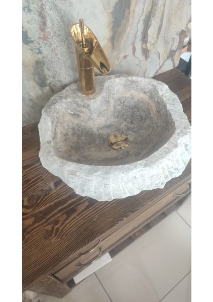 Süprem Mermer Batarya Çıkışlı Modern Lavabo indirimleri