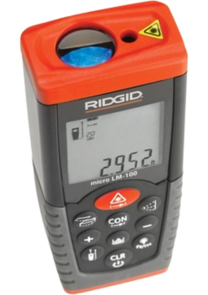 Rıdgıd 36158 Micro LM-100 50MT Mesafe Ölçer Lazer Metre
