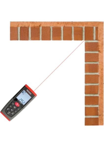 Rıdgıd 36158 Micro LM-100 50MT Mesafe Ölçer Lazer Metre