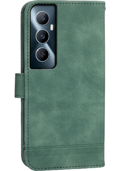 Realme C65 Manyetik Kapatma Nakit Cep Bileklik Kartı Için Flip Case (Yurt Dışından) fırsatları