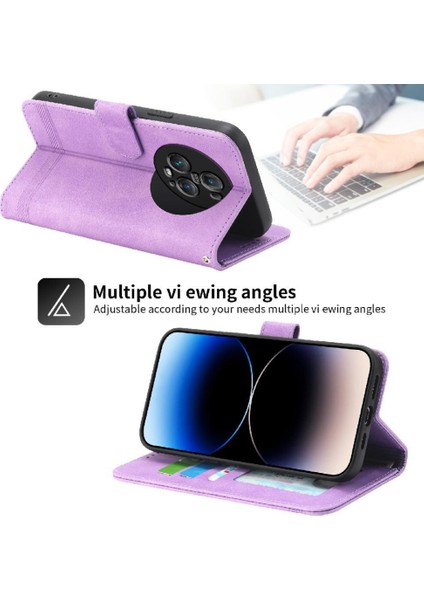 Onur Sihirli 5 Pro Için Flip Case Nakit Cep Bileklik Kart Yuvaları Manyetik (Yurt Dışından)