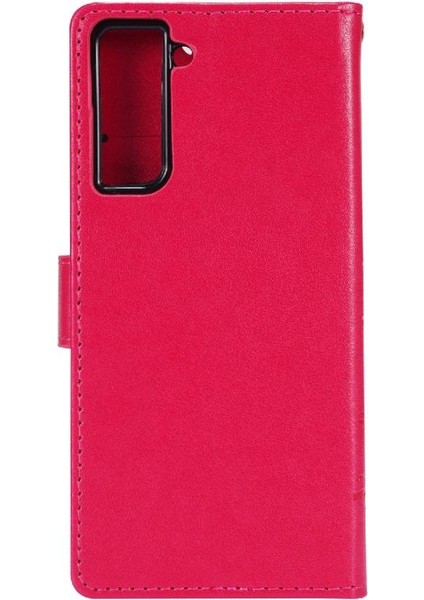 Samsung Galaxy S21 Artı 5g Için Filp Durumda Kickstand Bilek Kayışı Kart Tutucu (Yurt Dışından) indirimleri