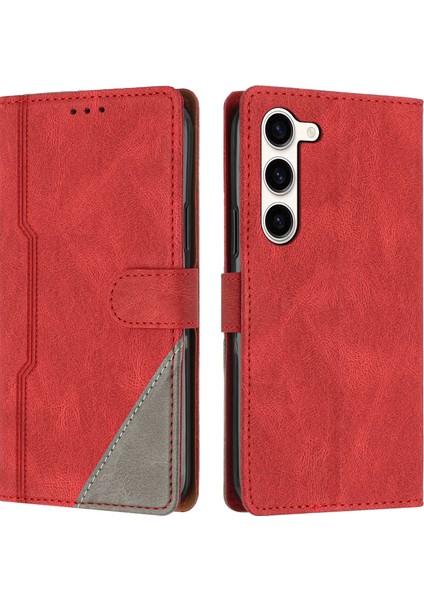 Samsung Galaxy S23 Cüzdan Kılıfı Pu Deri Kart Kılıfı ile Uyumludur El Standı Özelliği (Yurt Dışından)