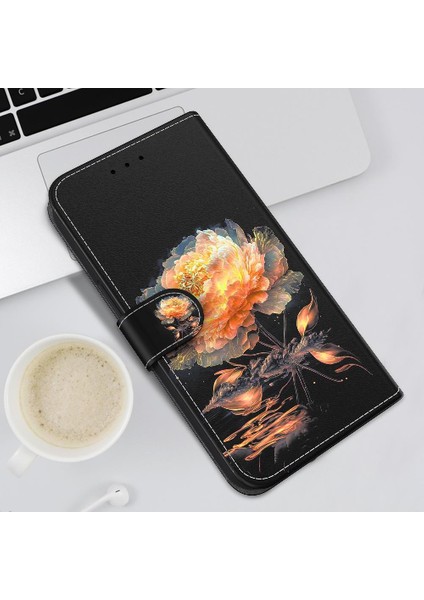 Huawei Nova 12 Için Kılıf Pu Deri Kart Yuvaları Manyetik Kapatma Cüzdan (Yurt Dışından)