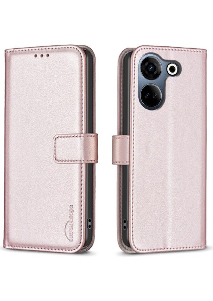 Tecno Camon 20 Pro 4g Deri Kılıf Iş Çoklu Kart Yuvası Için Flip Case (Yurt Dışından)