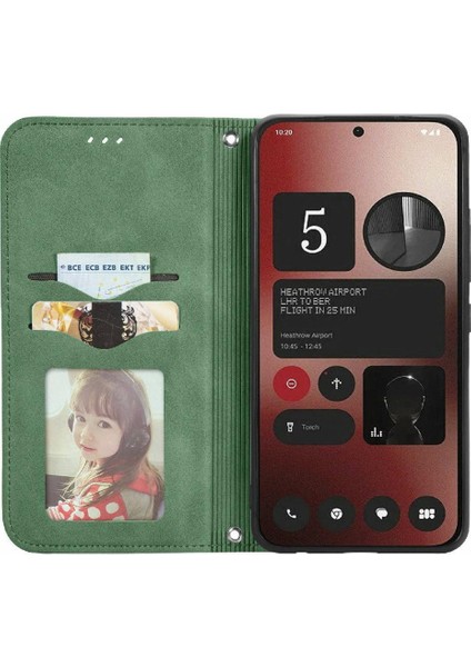 Hiçbir Şey Için Flip Case Telefon 2A Darbeye Basit Iş Deri Çanta (Yurt Dışından) indirimleri