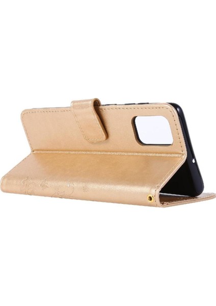 Samsung Galaxy A71 Kickstand Kart Tutucu Bilek Kayışı Kapatma Için Filp Durumda (Yurt Dışından) fırsatları
