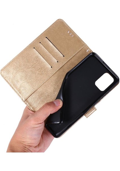 Samsung Galaxy A71 Kickstand Kart Tutucu Bilek Kayışı Kapatma Için Filp Durumda (Yurt Dışından) indirimleri