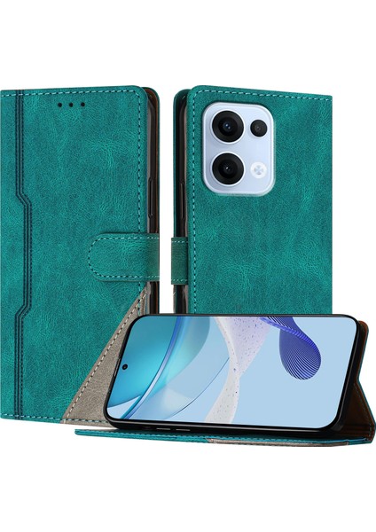 Oppo Reno 13 5g Cüzdan Kılıfı Pu Deri Kart Kılıfı ile Uyumludur El Standı Özelliği (Yurt Dışından)