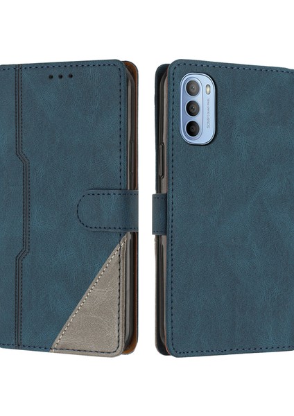 Motorola G51 5g Cüzdan Kılıfı Pu Deri Kart Kılıfı ile Uyumludur El Standı Özelliği (Yurt Dışından)